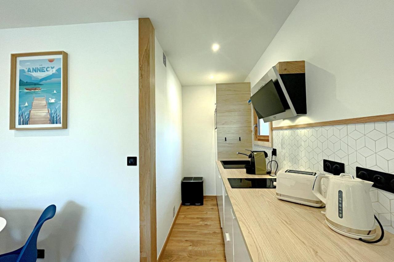 L'Albigny - Lovely Studio - 150 M Beach Annecy Esterno foto
