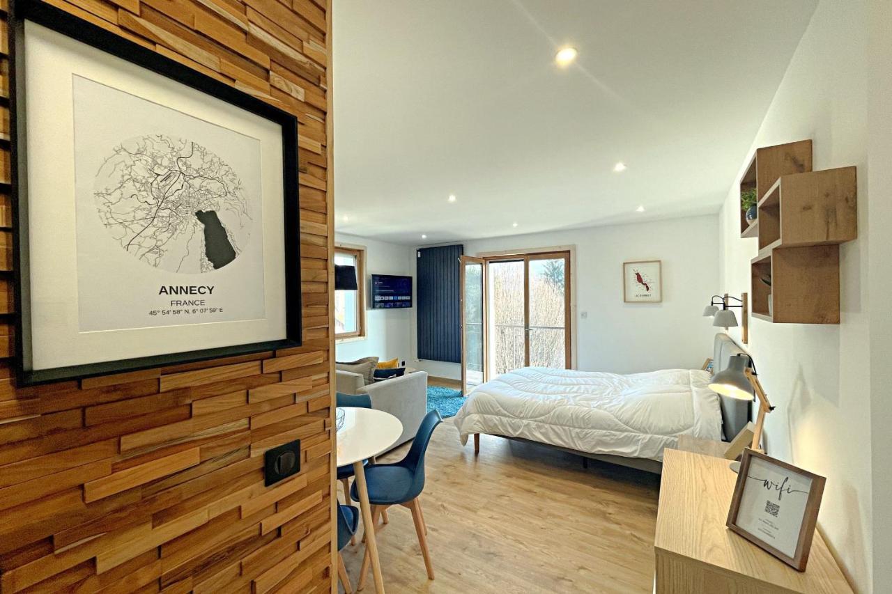 L'Albigny - Lovely Studio - 150 M Beach Annecy Esterno foto